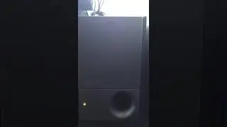 JVC Subwoofer Bass Test!  100% bass