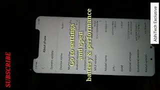 Redmi note 6 pro battery saving set up