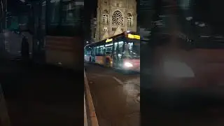 passage d'un Mercedes citaro c2 sur le bus relais M1