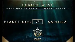 Planet Dog vs Saphira - The International 7: Open Qualifiers #2 EU: Quarterfinals - @Bkop92