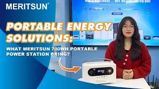 Portable Energy Solutions: What MeritSun 700WH Portable power station bring?