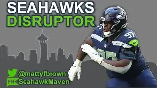 Seahawks DT Poona Ford is a DISRUPTOR 😱