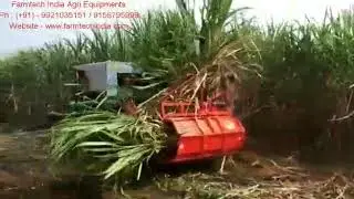 #Sugarcane #Harvester #Leaf #Remover #Loader #Grabber #Planter #Harvesting #Machine #India #Farmtech