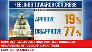 Capitol Hill High-Profile Figures Exodus: Unraveling Republican Departures | EarthEcho Analysis