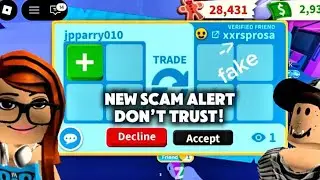 new SCAM in ADOPT ME? (be careful) 
