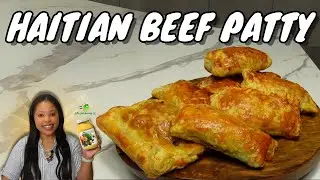 QUICK AND EASY 🇭🇹 HAITIAN BEEF PATTY RECIPE|🇭🇹 PUFF BEEF PASTRY | DELICIOUS APPETIZER IDEAS