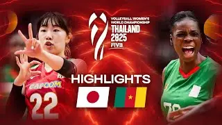Japan 🇯🇵 vs. Cameroon 🇨🇲 - Highlights | Women's World Championships 2025