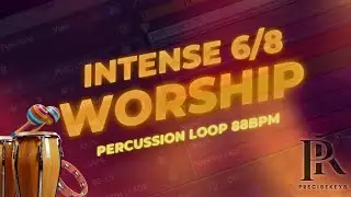 Intense Contemporary 6/8 Percussion Loop #1 (88BPM) 🪘🥁