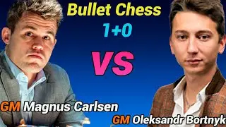 Magnus Carlsen DrNykterstein vs Oleksandr Bortnyk | Bullet chess 1+0 | lichess.org | 23/12/21