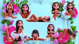 🧘&zwj;♀️ 10 Yoga Poses for Flexibility & Relaxation  Cute 3D Yoga Flow