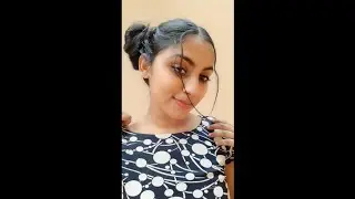 super cute two side hair bun / Hairstyle tutorial / sona theresa