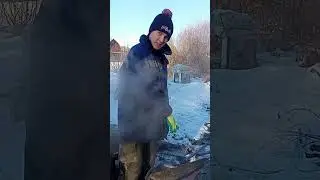 Заливка свай под баню.