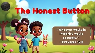 Proverbs 10:9 &ndash; The Honest Button | A Heartwarming Bible Story for Kids #biblestories #moralstories