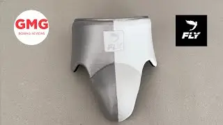 Fly Groin Guard Silver and white