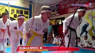 38 a&ntilde;os de HAPKITAI   DO de la escuela SUN TAI  en Ibagu&eacute;   Tolima, con el maestro H&eacute;ctor Borja Espi