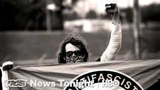 We Camped Out With The Antifa Activists Plotting To Disarm The Alt-Right (HBO)
