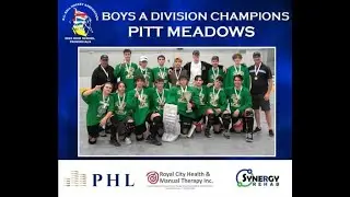 (4K) 2022 BCBHA (BC Ball Hockey Association) BC High School Provincial Championships (Boys A Div)