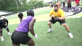 Caleb Banks 2021 DE Top 175 Camp Highlight Tape