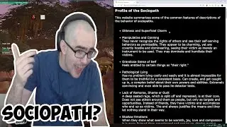 Methodjosh reading the SOCIOPATH PROFILE. Does it fit?