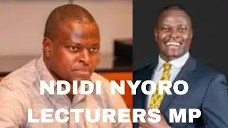 Kiharu MP Ndindi Nyoro has criticised the government over safaricom shares