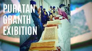 Puratan Granth Exibition#puratan #granth #exibition #banglasahib #calligraphy #budhadal #nihanglife