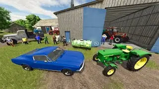 Going Broke at Abandoned Barn Auction | Farming Simulator 25 | Back in my Day 7