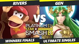PSS S14:E3 Winners Finals - Rivers (Diddy Kong) Vs. Gen (Palutena) SSBU Ultimate Tournament