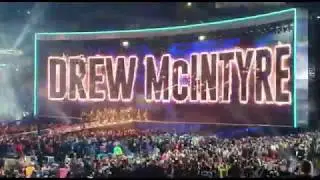 Drew McIntyre LIVE ENTRANCE at WrestleMania 35
