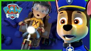 Night Rescue! Chase and Skye Save Daring Danny! - PAW Patrol Rescue Episode - Cartoons for Kids!