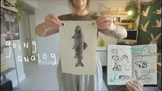 pondering consciousness and making lots of analog art