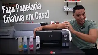 #Impressora #ECOTANK VS #LASER   Qual é a melhor para papelaria criativa, transfer 4