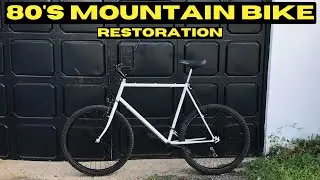 MY VINTAGE MOUNTAIN BIKE RESTORED | BIKE REBUILD & Test Ride