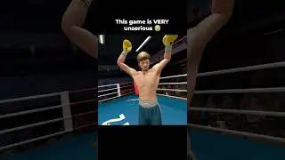 Thrill of the Fight 2 is VERY unserious 😭 #vr #boxing