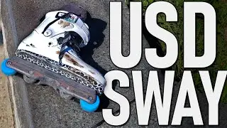 1st Street Ledge In My USD SWAYS // Aggressive Inline Skate Vlog