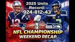 NFL Championship Betting Picks & Analysis | Patriots vs Broncos, Rams vs Seahawks | Winning Bets