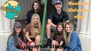UNIVERSAL STUDIOS VLOG | ROCK THE UNIVERSE!