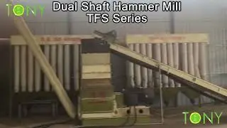 5-6 tons per hour TONY hammer mill#woodchipper #woodpelletmachine #hammermill #machine #factory