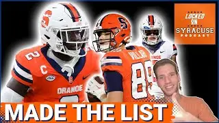 Syracuse Football 2024 Top 10 Players (4-10)