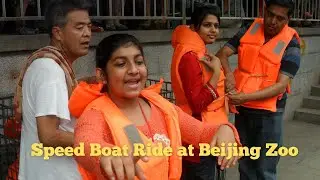 Thrilling Speed Boat Adventure at Beijing Zoo