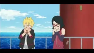 Boruto Funny Moment Episode 25  - Sarada nominated Boruto to be field trip leader- Sarada vs Boruto