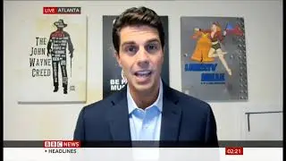 Seth Weathers on BBC World News Discussing The 2nd Trump Impeachment