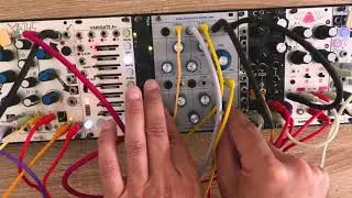 LANDSCAPE ALLFLESH [PATCH WALKTHROUGH] EURORACK BUCHLA TIPTOP AUDIO AND MAKE NOISE MATHS (2022)