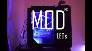 Queres saber como meter fitas LEDs no PC por 5 euros?!? SIMPLES!