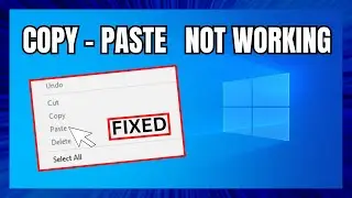 FIX Copy-Paste Not Working on Windows 10