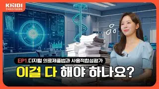 1️⃣디지털 의료제품법과 사용적합성평가