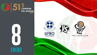 DOMANI 2024: UFRO Temuco vs Providencia (8-1-2024)