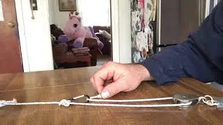 Z-rig or 3:1 mechanical advantage demonstration
