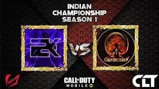 Indian Championship Season 1 | Round 1 | Intent 2 Kill Warriors VS GenocideX