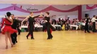 Marie Eisenhardt and Rachel Sparks Cha Cha Cha - Berlin Open 2015