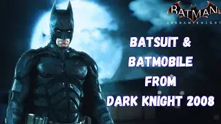 Batman: Arkham Knight - &ldquo;2008 Movie Batman Skin&ldquo; Gameplay
